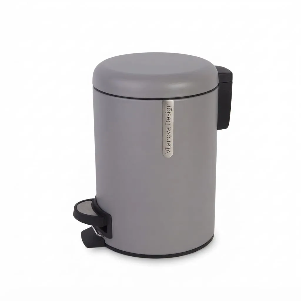 Cesto de Residuos - Ac. Inox. - 3 lts. - Cesto de basura