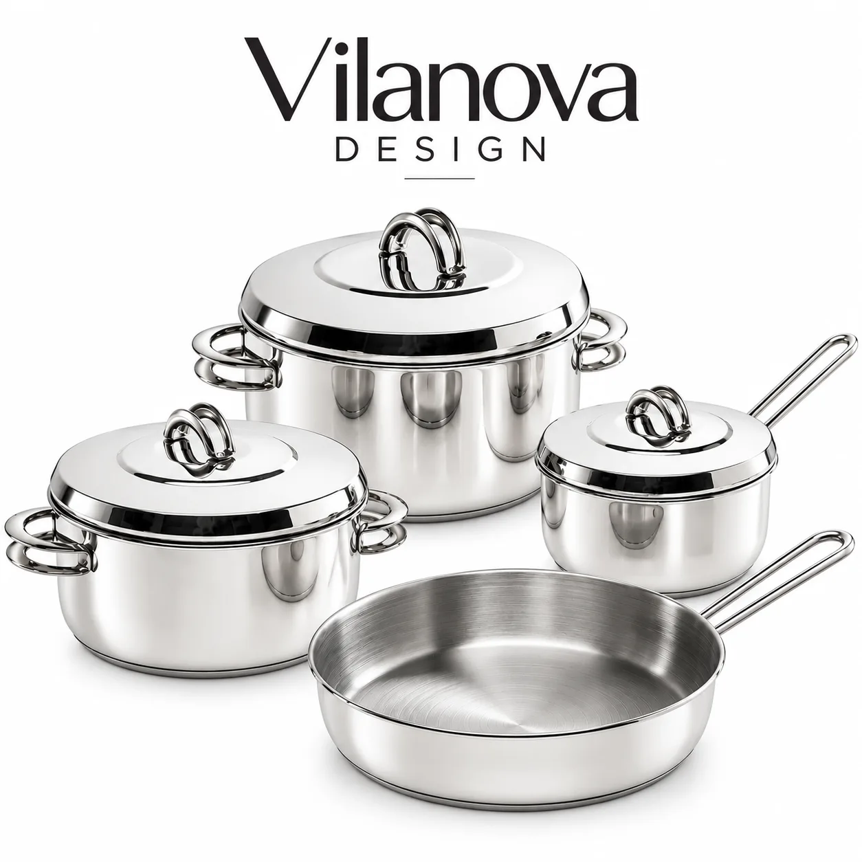 Set de ollas Universal - Master Ware - Gamuza - Baterias