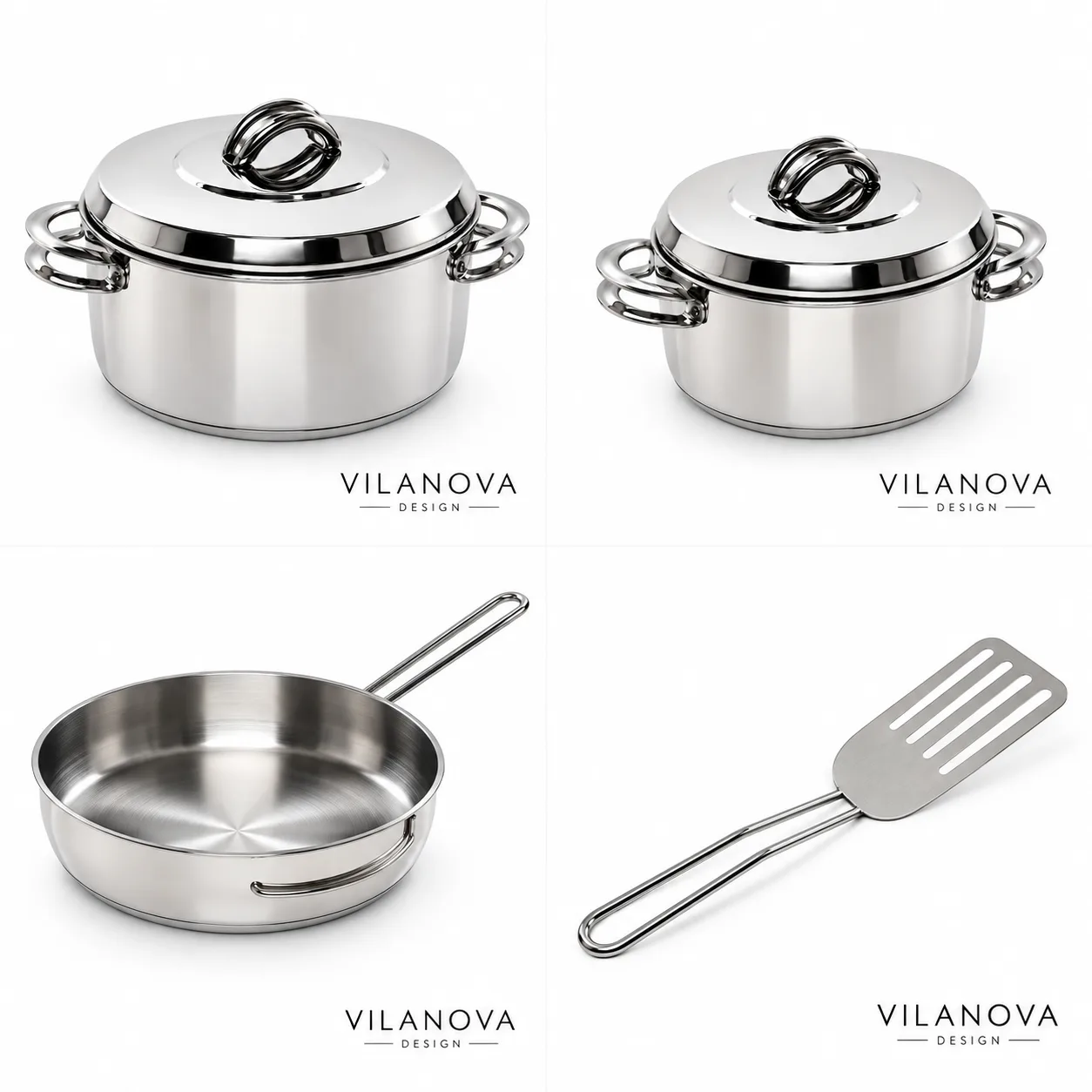 Set de ollas - Master Ware Mini Cheff - - Baterias