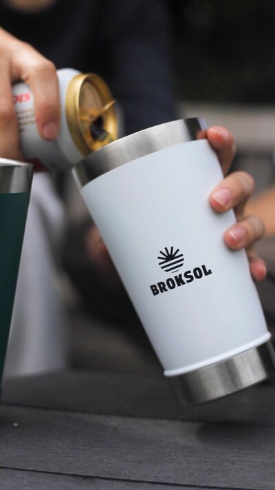Vaso Cervecero Brk. 480ml con destapador - Vasos