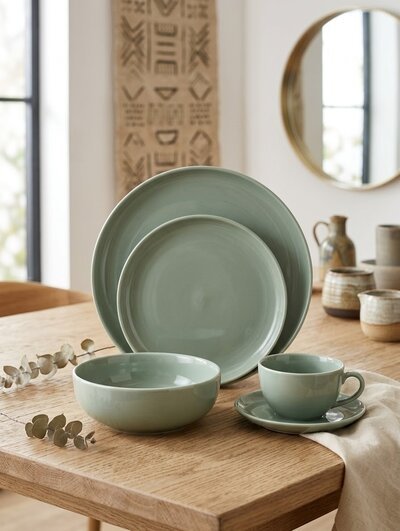 Set de vajilla Matcha 30 piezas Ox. - Set vajilla