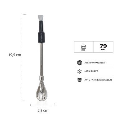 Bombilla para mate - Stanley - Spoon - Mates y Bombillas