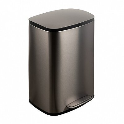 Cesto de Basura - Acero Inoxidable- 50 lts - Cestos de basura