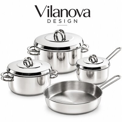 Set de ollas Universal - Master Ware - Gamuza - Baterias