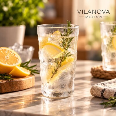 Vaso Alto Frozen - vidrio - 310 ml - Vasos y copas