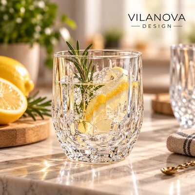 Vaso Whisky - Vidrio templado - 300 ml - Vasos y copas