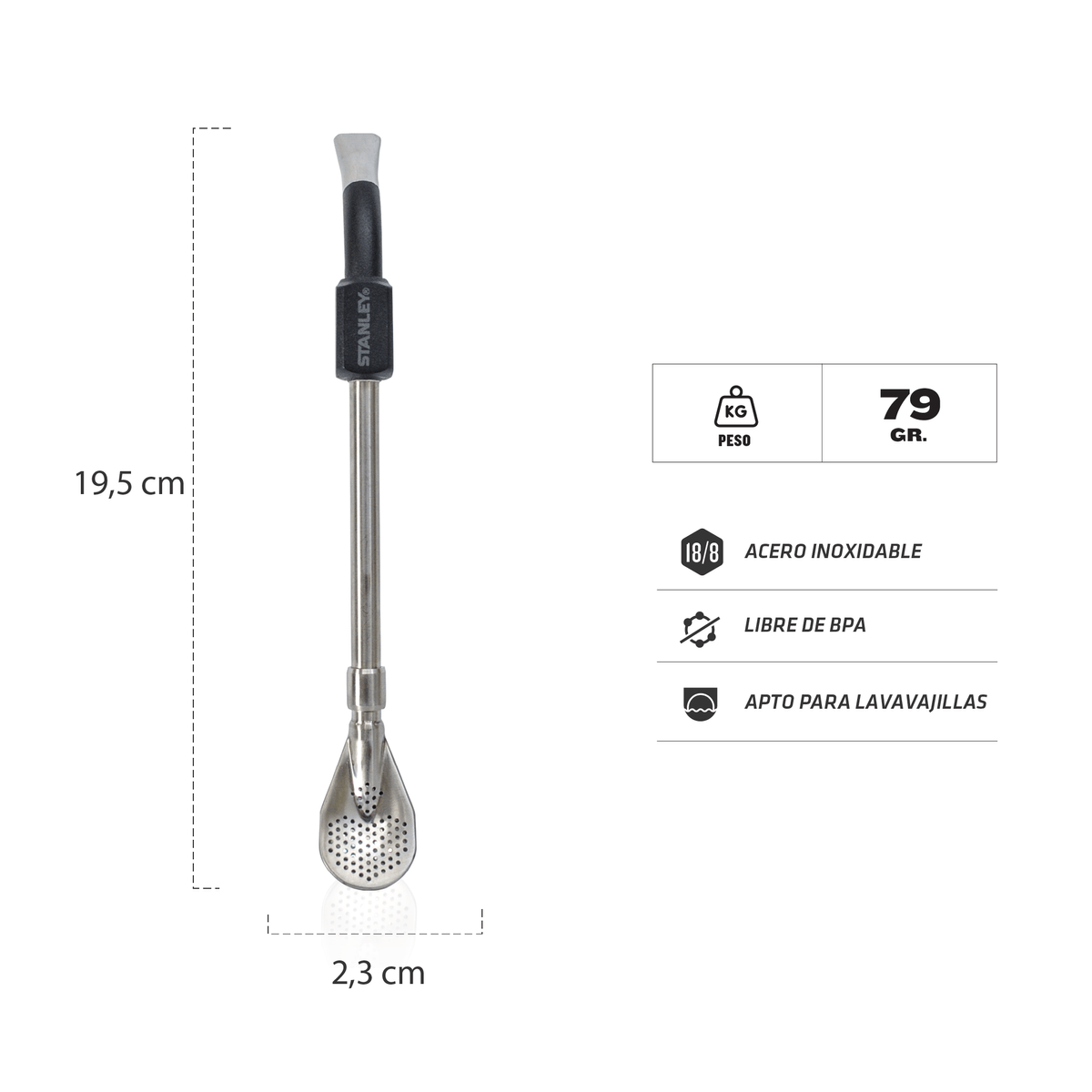 Bombilla para mate - Stanley - Spoon