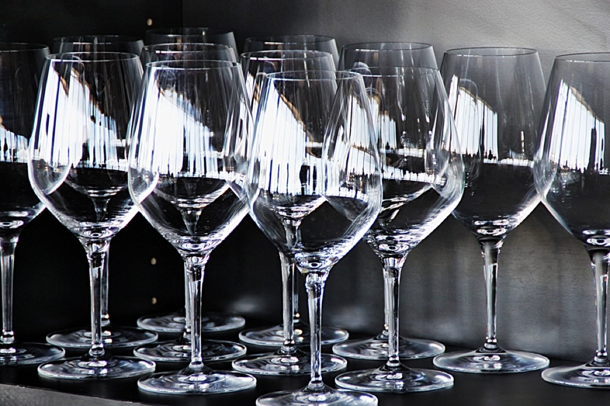Set de copas de vidrio x 6